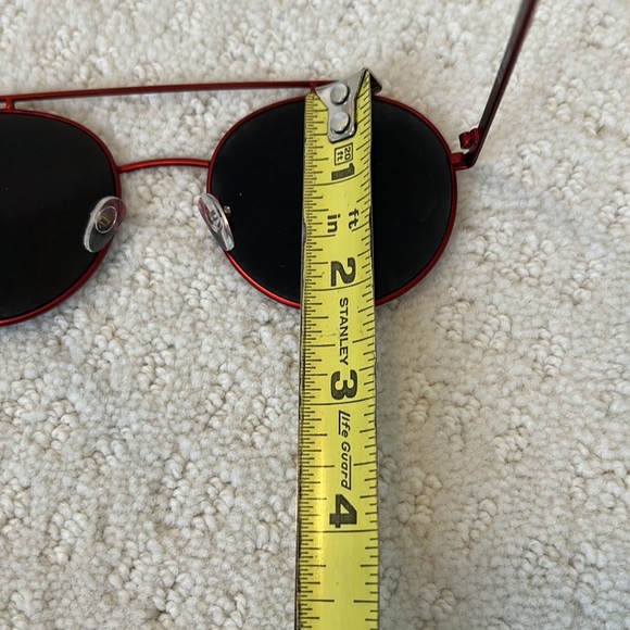 A.J. Morgan Ray Gun Round Lens Sunglasses Red - Picture 9 of 11
